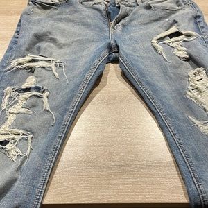Rip Style Slim Jeans